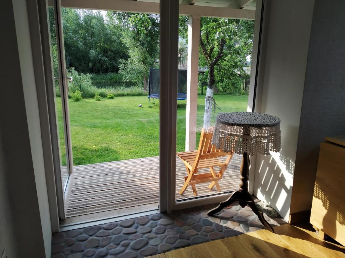 Willa River Side Studio, 9Mi From Palanga, With Sauna Kretynga Zewnętrze zdjęcie